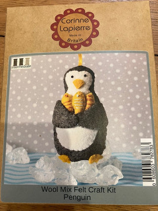 Corinne Lapierre: Penguin Wool Mix Felt Craft Kit