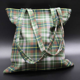 Devon Green Tartan Tote Bag