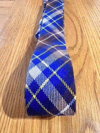 Devon Blue Tartan Tie